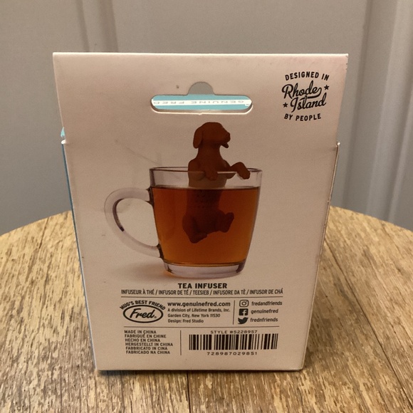 BRAND NEW Hot Dog DACHSHUND Reusable Tea Infuser - Picture 3 of 4